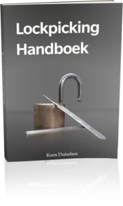 Lockpicking Handboek Koen Duindam Slotenmaker Den Haag