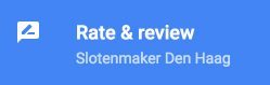 Slotenmaker Den Haag Google+ Button Link to Reviews